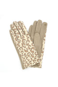 Collections by Fame Accessories - Leopard Pattern Smart Gloves: IV