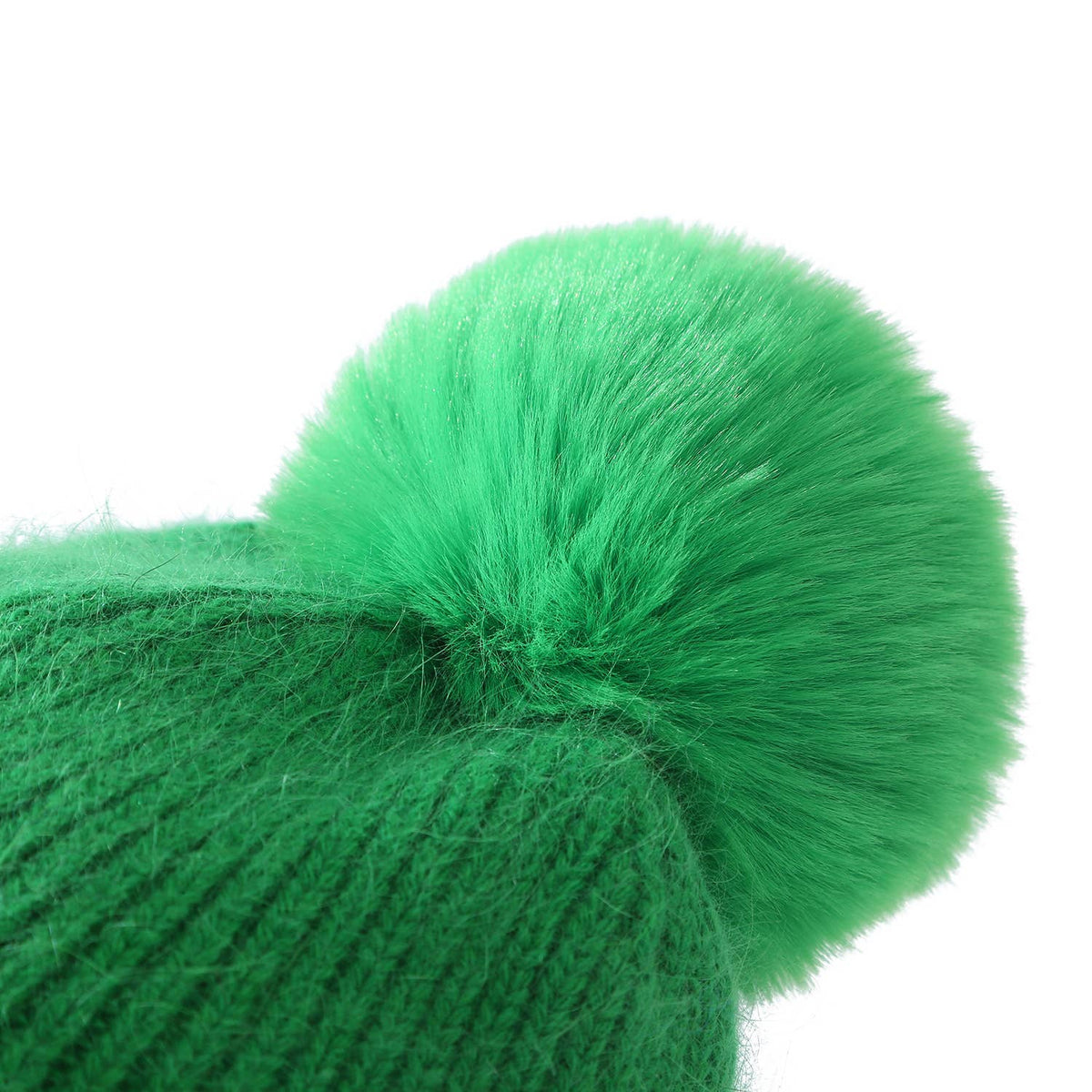 PEACH ACCESSORIES - SD102 Plain wool hat: Light Green