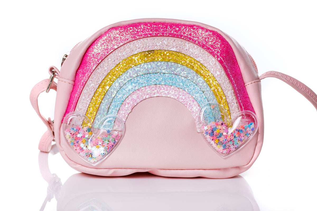 MINI RAINBOW BABY PINK BAG