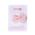 MINI ORGANZA BOW PINK