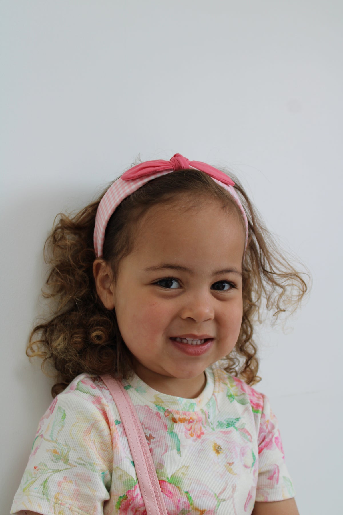 MINI GINGHAM HEADBAND