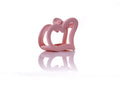 PINK HEART CLAW CLIP