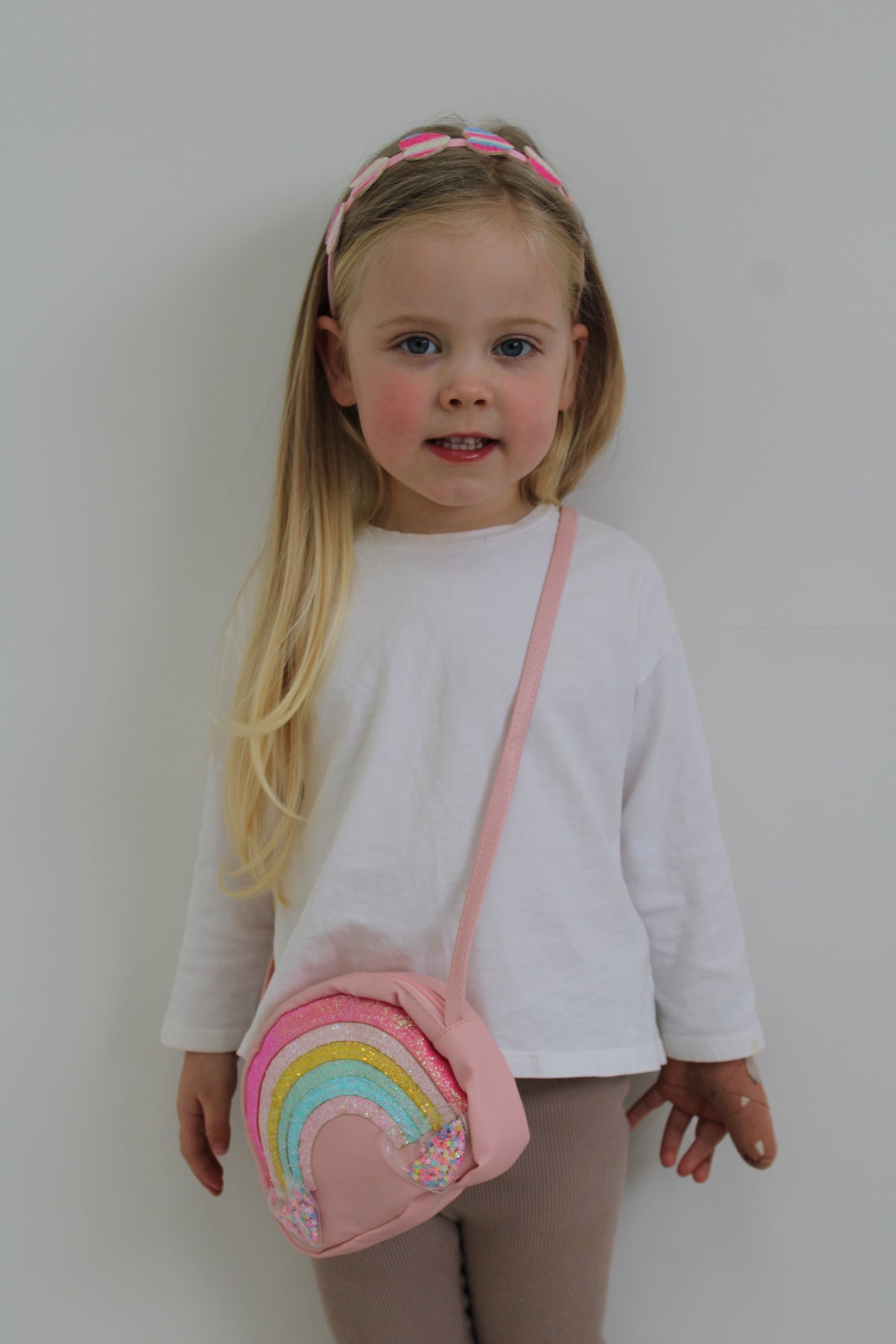 MINI RAINBOW BABY PINK BAG