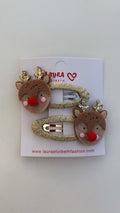 MINI DOUBLE REINDEER CLIP
