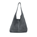 Suede Leather Slouchy Hobo