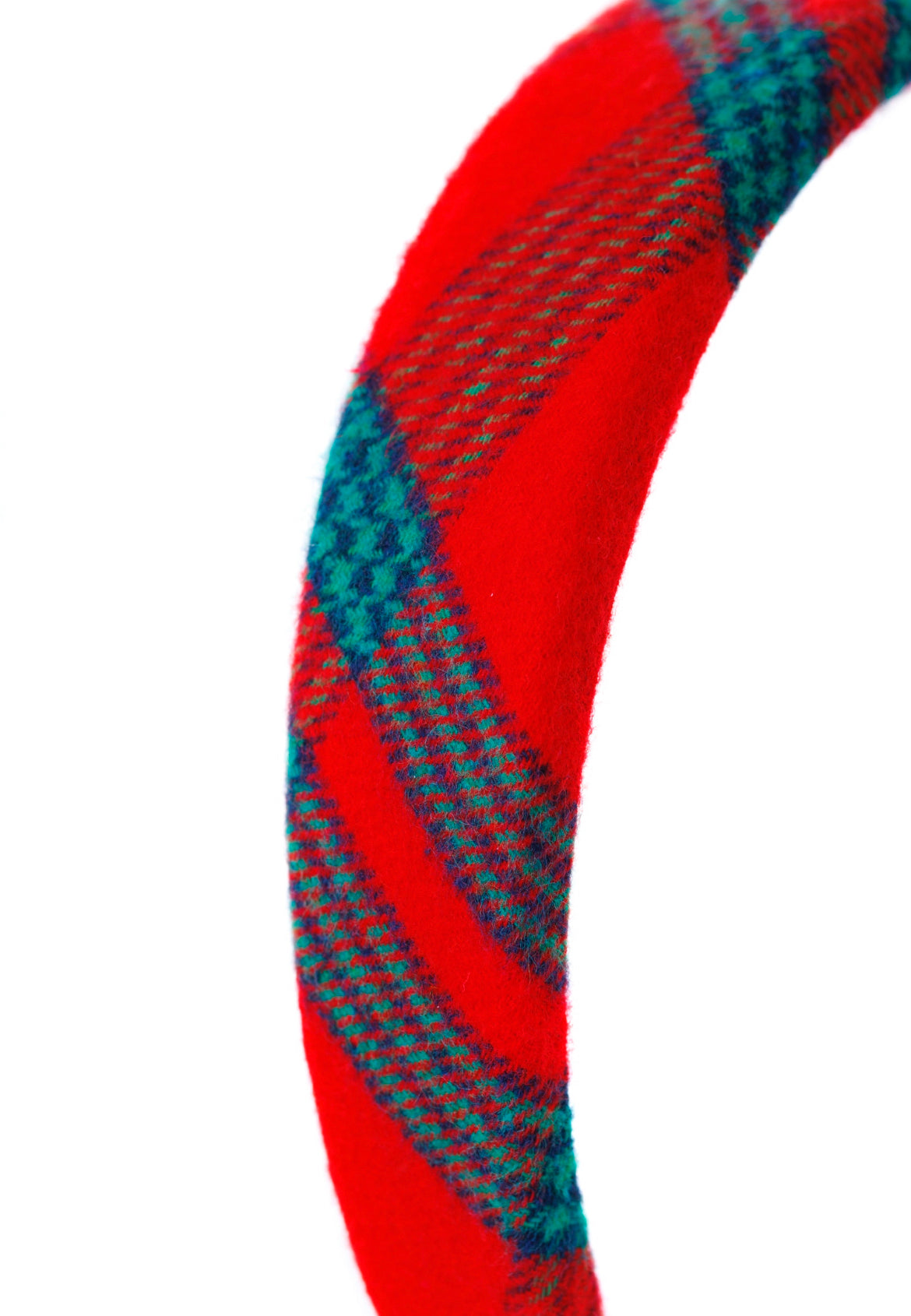 LAPLAND TARTAN HEADBAND RED