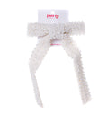 PEARL EMBELLISHED BOW