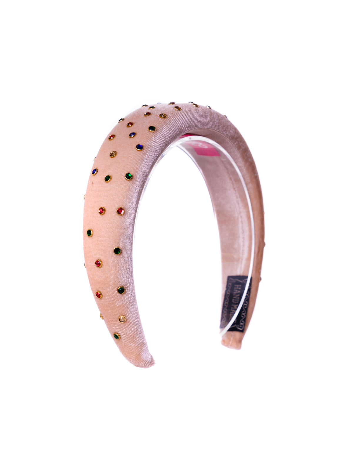 INDONESIA VELVET EMBELLISHED HEADBAND
