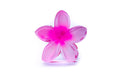 LIGHT PINK FLOWER LARGE CLAW CLIP