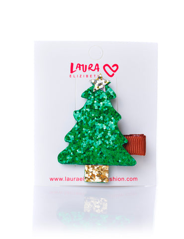 MINI SEQUIN CHRISTMAS TREE CLIP