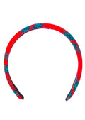 LAPLAND TARTAN HEADBAND RED