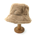 Black Ginger - Faux Fur Bucket Hat - Mink