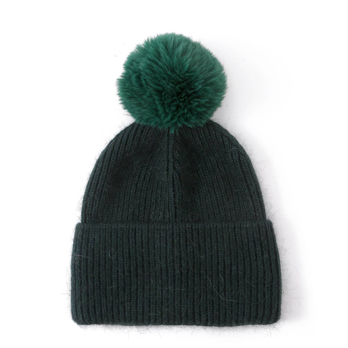 PEACH ACCESSORIES - SD102 Plain wool hat: Light Green