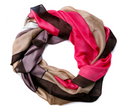 BELFAST PINK MIX SATIN SCARF
