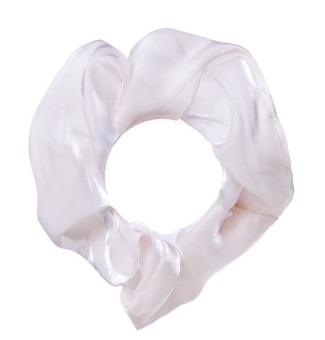 MINI VALENCIA IVORY SHIMMER SMALL SCRUNCHIE