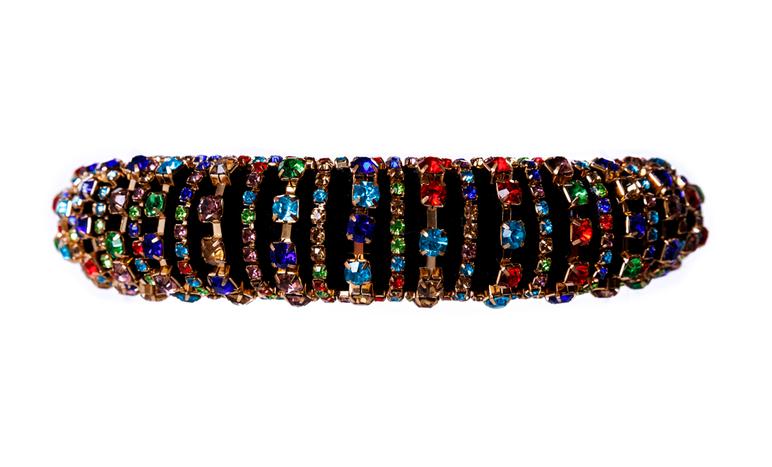 AFRICA MULTI COLOURED CHUNKY HEADBAND