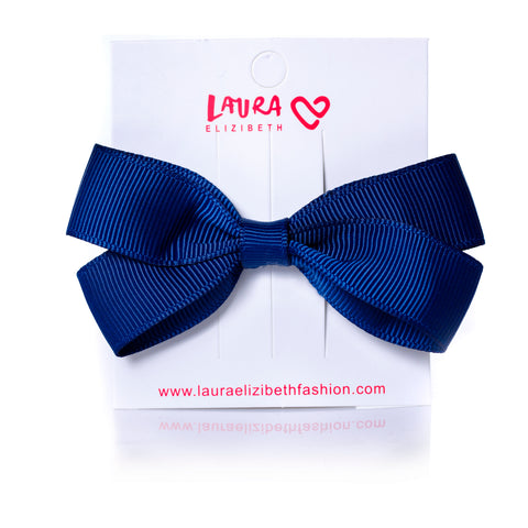 MINI NAVY BOW SMALL CLIP