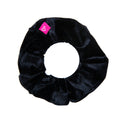 DURHAM BLACK VELVET SCRUCNHIE