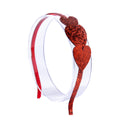 MINI RED SEQUIN HEART HEADBAND