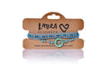 SEYCHELLES DOUBLE BRACELET BLUE