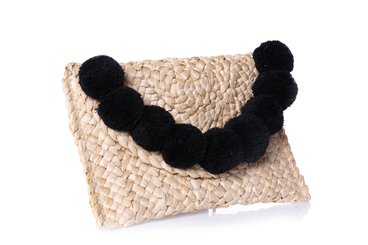 CAPRI POM POM CLUTCH