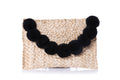 CAPRI POM POM CLUTCH