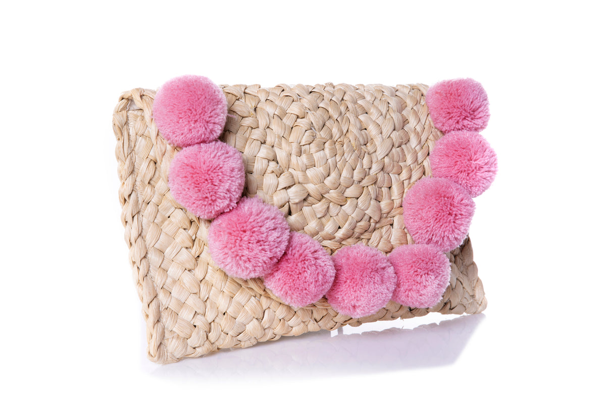 CAPRI POM POM CLUTCH