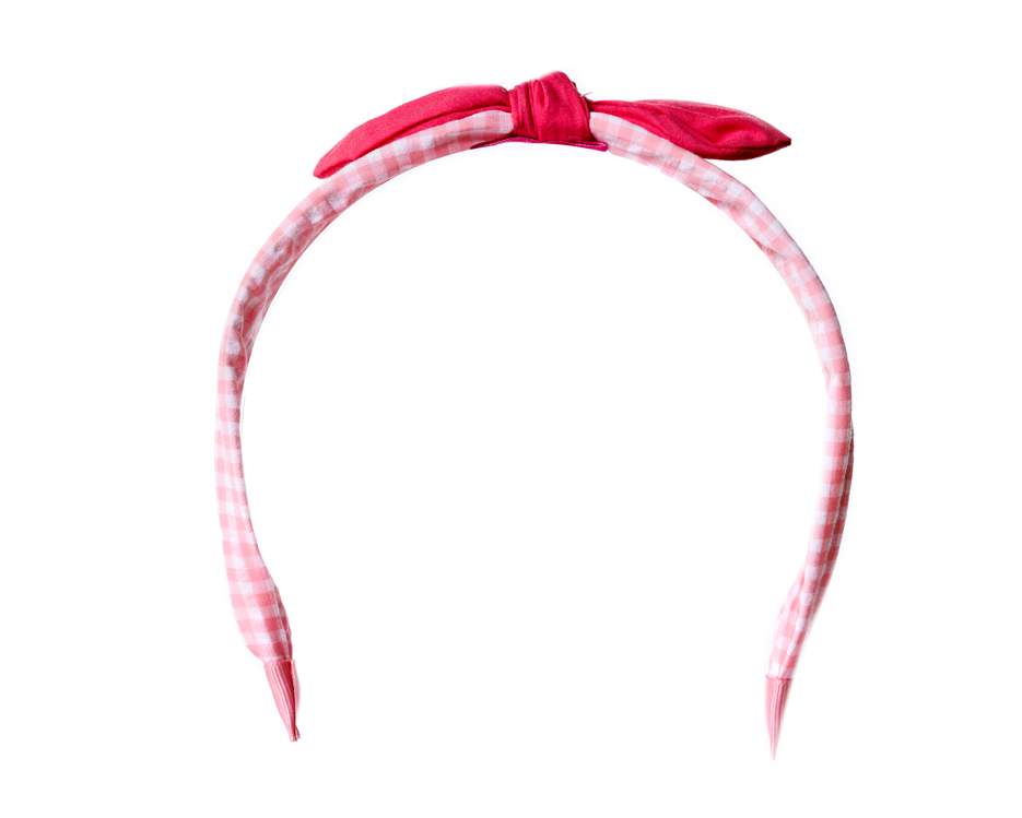MINI GINGHAM HEADBAND