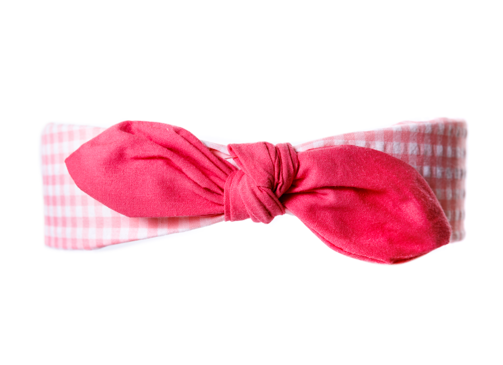 MINI GINGHAM HEADBAND