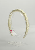 LIVERPOOL 100% MULBERRY SILK LEMON SKINNY HEADBAND