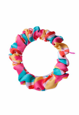 MINI RAVELLO PRINTED SCRUNCHIE