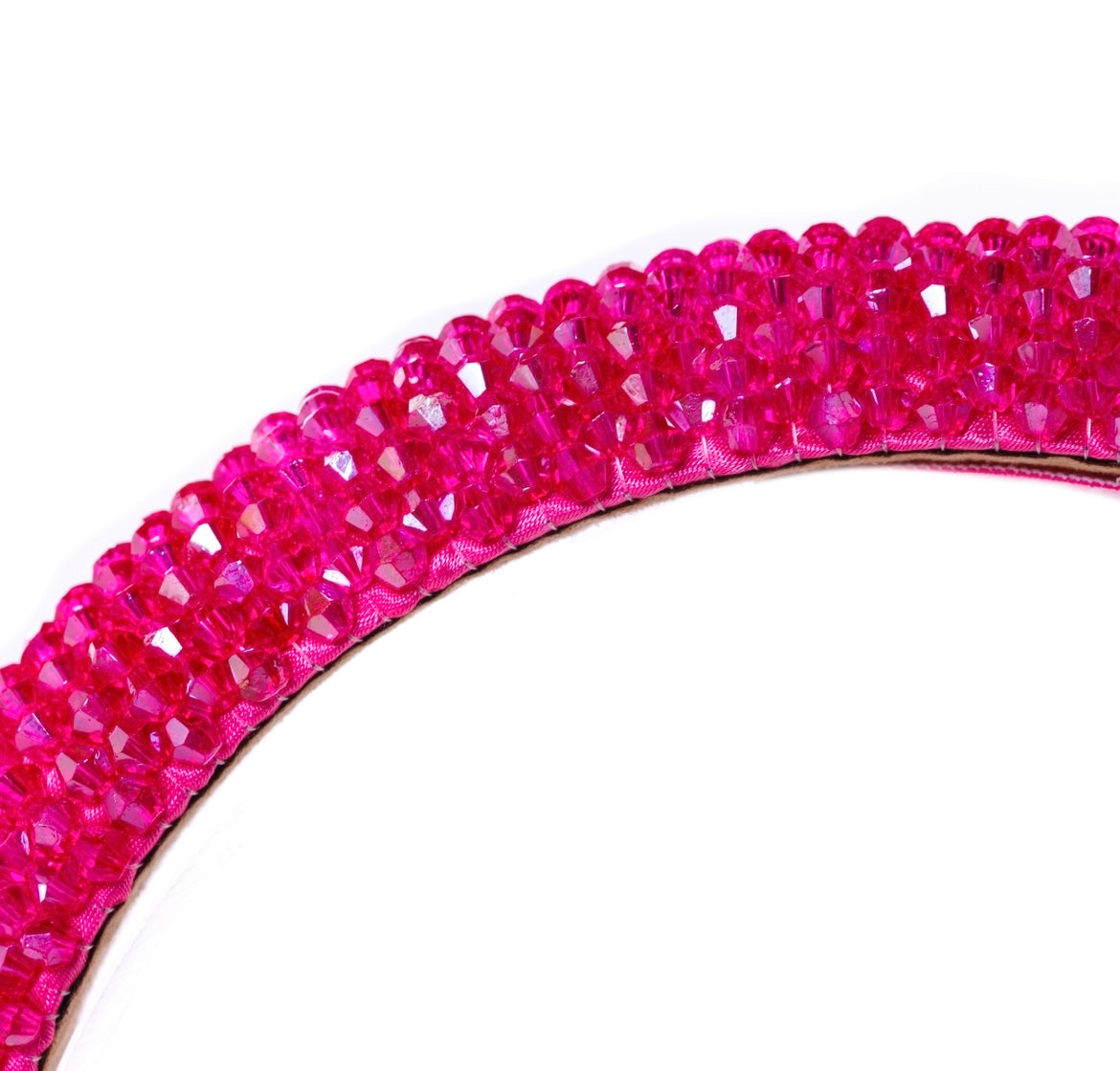 ANDORA HOT PINK GEM OVERSIZED HEADBAND