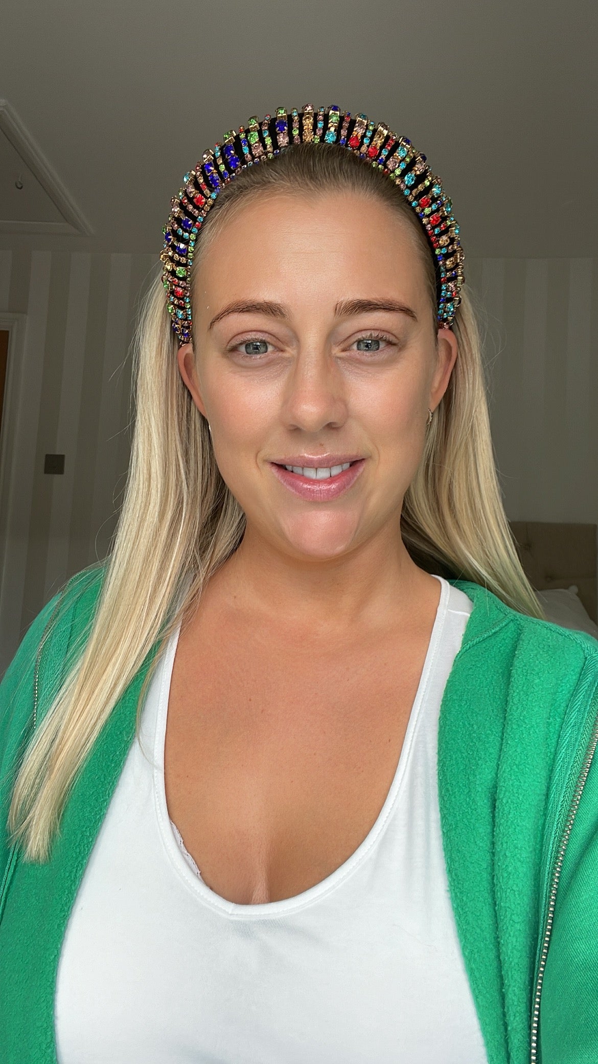 AFRICA MULTI COLOURED CHUNKY HEADBAND